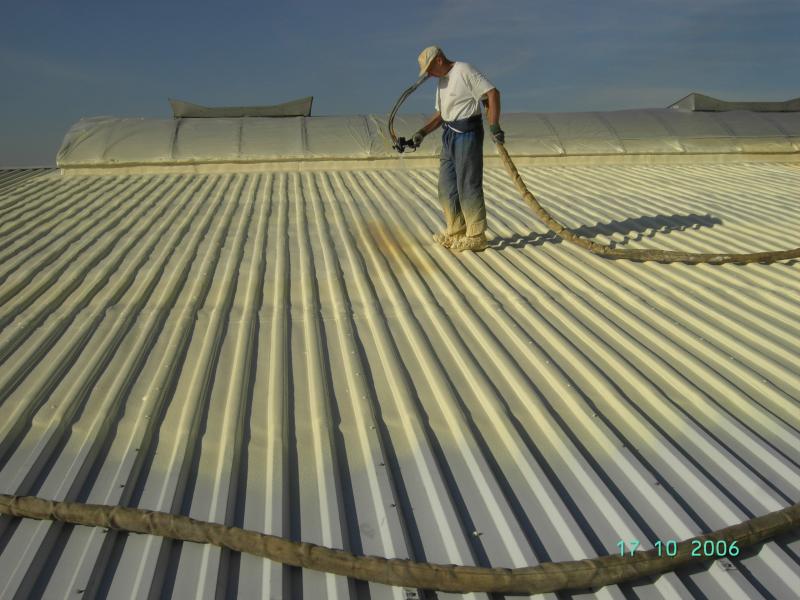 Industriedach von oben