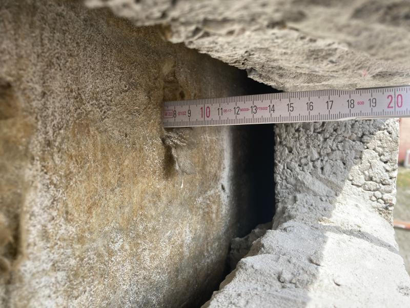 vorhandene Teildämmung (Steinwolle-Matten)